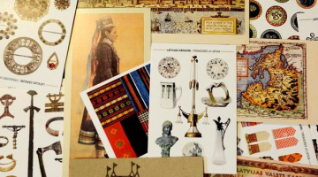 Suvenīru līnija "... no pils uz pili..." un "Latvijas dārgumi" par Rīgas pili. Foto: Ieva Čīka, LETA