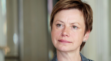 Kultūras ministre Sarmīte Ēlerte. Foto: Nora Krevneva, F64