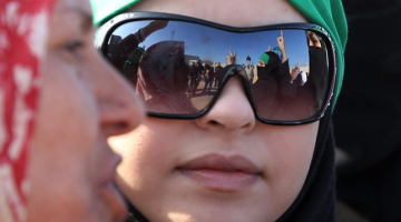 Lībiešu meitene. Foto: Mohamed Messara, EPA/LETA