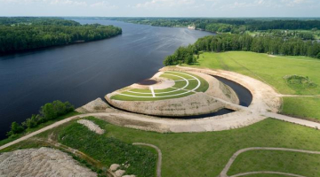 Likteņdārza amfiteātris. Foto: abfoto.lv