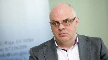 Roberts Ķīlis pēc demisijas. Foto: Ieva Čīka, LETA