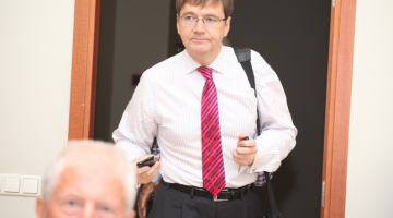 Digitālgeitā apsudzētais advokāts Jānis Loze. Foto: Nora Krevneva, F64