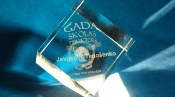 LU balva gada labākajam skolas direktoram. Foto: Toms Grīnbergs, LU