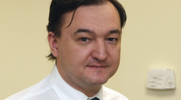 Krievijā nogalinātais advokāts Sergejs Magņitskis. Foto: AFP/LETA
