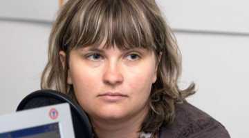 Žurnāliste Jeļena Milašina.
