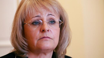 Atstādinātā ST tiesnese Vineta Muižniece. Foto: Raitis Plauks, F64