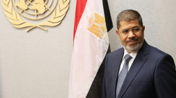 Mohameds Mursi ANO mītnē Ņujorkā pērn septembrī. Foto: LETA-AFP