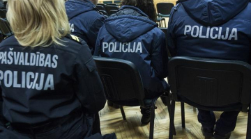 Rīgas pašvaldības policija. Foto: Emīls Desjatņikovs, F64