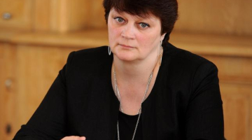 Izglītības un zinātnes ministrijas Izglītības departamenta direktore Evija Papule. Foto: Edijs Pālens, LETA