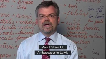 Jaunais ASV vēstnieks Latvijā Marks Pekala.