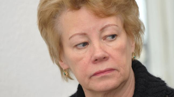 Bijusī tiesnese Irēna Poļikarpova. Foto: Ieva Čīka, LETA