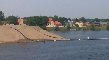 Smilšu kalns Ķīpsalā. Foto: Jāzeps Bikše