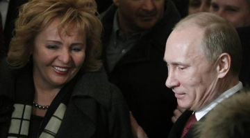 Krievijas prezidents Vladimirs Putins kopā ar sievu Ludmilu. Foto: EPA/LETA