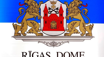 Rīgas ģerbonis. Foto: Edijs Pālens, LETA