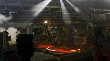 "Liepājas metalurgā". Foto: Jānis Vecbrālis, F64