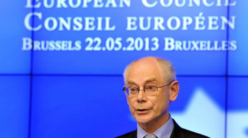 Eiropadomes prezidents Hermans van Rompejs. Foto: AFP/LETA