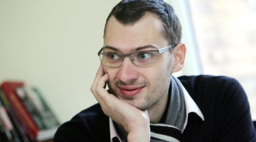 Līdzšinējais žurnāla "Klubs" galvenais redaktors Juris Šleiers. Foto: Lita Krone, LETA