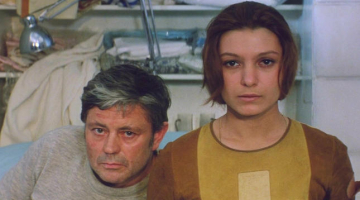 Aktieri Donāts Baņonis un Natālija Bondarčuka filmā "Solaris"
