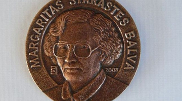 Margaritas Stārastes medaļa. Publicitātes foto