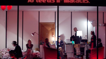 Skats no izrādes "Stavangera". Foto - Ziedonis Safronovs, publicitātes foto