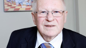 Akadēmiķis Jānis Stradiņš. Foto: Rūta Kalmuka, F64