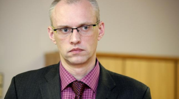 Nu jau bijušais Jūrmalas mērs Gatis Truksnis. Foto: Ieva Čīka, LETA