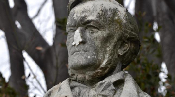 Riharda Vāgnera biste Venēcijā. Foto: EPA/LETA