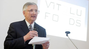 Vītolu fonda vadītājs Vilis Vītols. Foto: Ieva Čīka, LETA