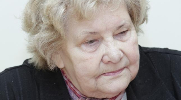Nu jau bijusī Latvijas Pensionāru federācijas vadītāja Aina Verze. Foto: Jānis Saliņš, F64
