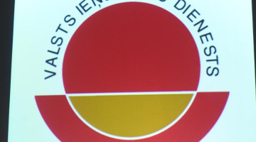 Valsts ieņēmumu dienesta logo. Foto: Evija Trifanova, LETA