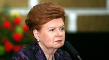 Eksprezidente Vaira Vīķe-Freiberga. Autore: Evija Trifanova, LETA