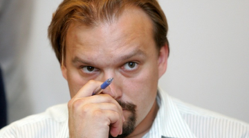 No Zatlera Reformu partijas izslēgtais advokāts Artūrs Zvejsalnieks. Foto: Edijs Pālens, LETA