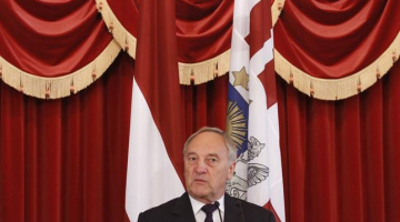 Valsts prezidents Andris Bērziņš. Foto: Emīls Desjatņikovs, F64