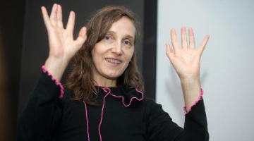 Režisore Signe Baumane. Foto: Ieva Čīka, LETA