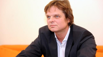 "FMS" valdes priekšsēdētājs Jānis Bergs. Foto: Evija Trifanova, LETA