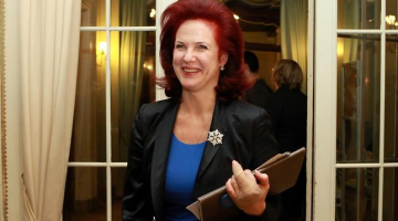 Solvita Āboltiņa. Foto: Evija Trifanova, LETA