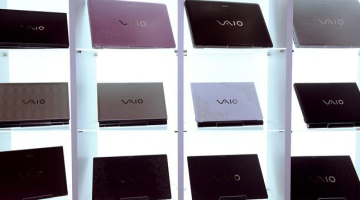 "Sony" jaunākā leptopa modelis "Vaio". Foto: AFP/LETA
