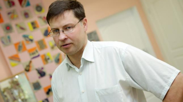 Valdis Dombrovskis. Foto: Ieva Čīka, LETA