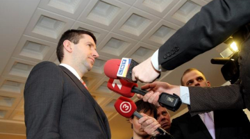 Ekonomikas ministrs Vjačeslavs Dombrovskis. Foto: Kaspars Krafts, F64
