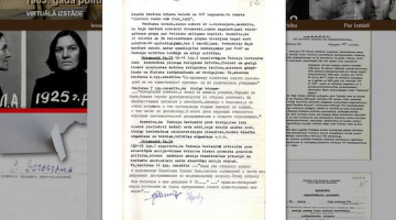 Fragments no Lidijas Doroņinas-Lasmanes lietas.1983.gada 7.-15. janvāris. Ekrānattēls no virtuālās izstādes par 1983.gada politiskajām lietām.