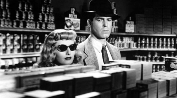 Kadrs no filmas "Dubultā apdrošināšana" (Double Indemnity)
