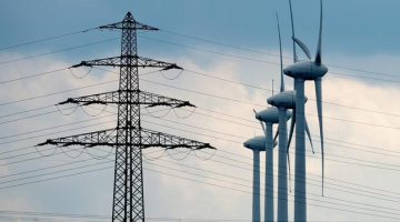 Vēja enerģijas ražotāji. Foto: EPA/LETA