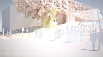 Latvijas paviljons izstādē EXPO 2015. Ekonomikas ministrijas vizualizācija