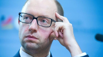 Arsēnijs Jaceņuks. Foto: EPA/LETA