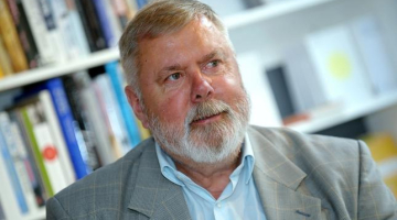 Vēstures institūta pētnieks Kārlis Kangeris. Foto: Ieva Lūka, LETA