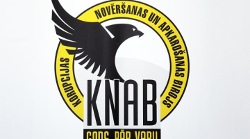 KNAB logo. Foto: Edijs Pālens, LETA