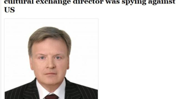 Jurija Zaiceva portrets avīzē "The Washington Post".