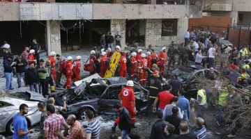Pēc sprādziena Beirūtā 19.novembrī. Foto: AFP/LETA