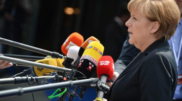 Vācijas kanclere Angela Merkele. Foto: EPA/LETA