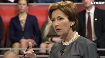 Raidījuma vadītāja Ilze Nagla.